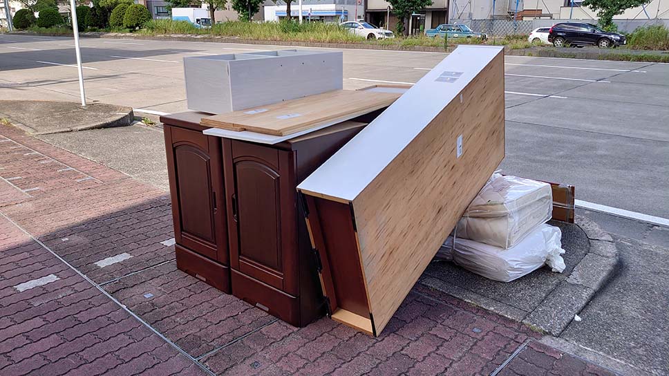 粗大ごみ回収の画像